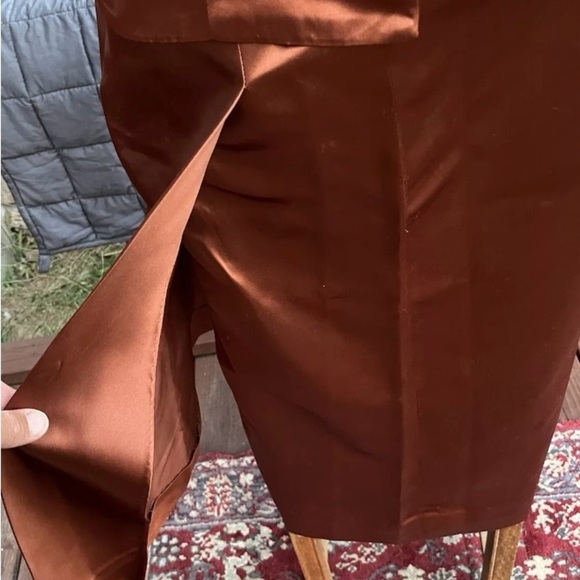 Vintage 1970’s 2 piece set with jacket and mock wrap skirt Fanya San Francisco - Picture 11 of 14